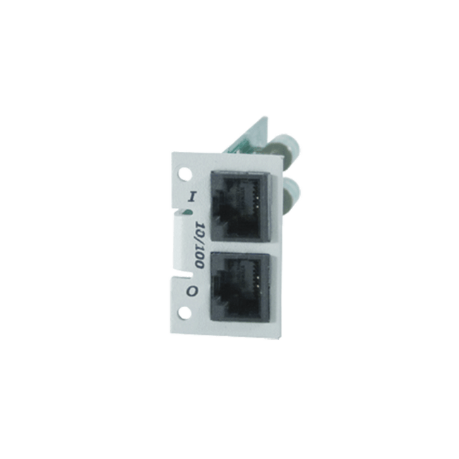 Módulo Transtector CPX-POE para protección de líneas de datos y alimentación PoE.